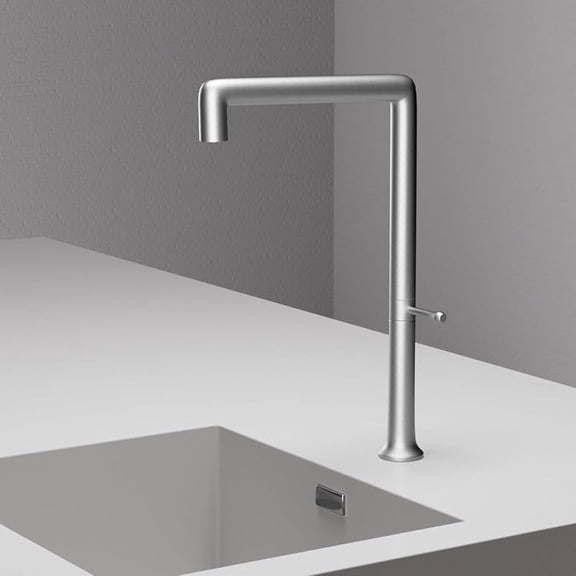 Brushed Nickel Kitchen Faucets, Modern Single Handle Drinking Water Faucet, High Single Hole Faucet for Kitchen Sink RV Bar Farmhouse