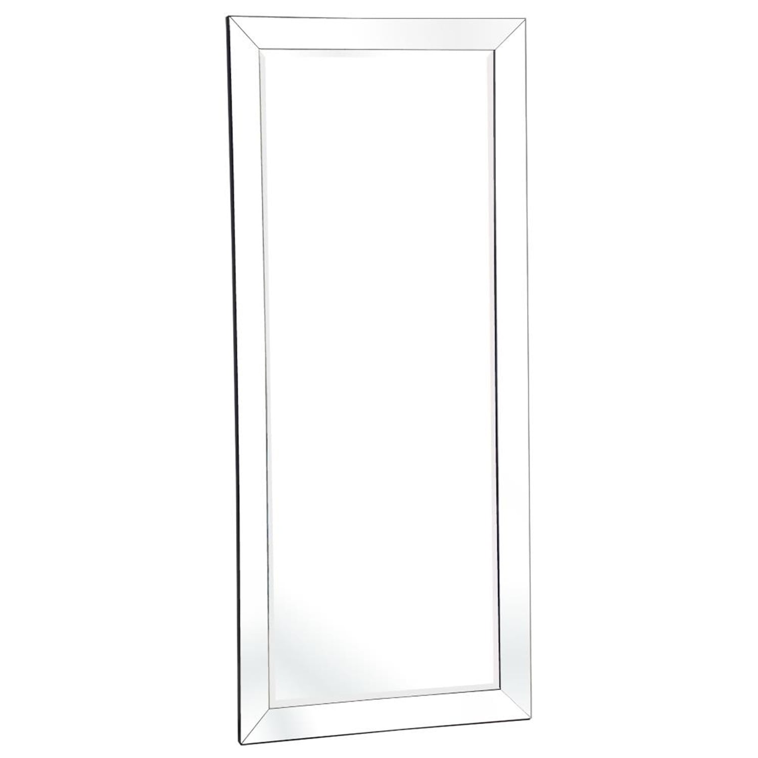Brushed Nickel MirrorsColorSilver,FinishFull Length Beveled