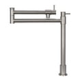 thumbnail image 1 of Brushed Nickel Pot Filler Kitchen Faucet Deck-Mounted, 1 of 3