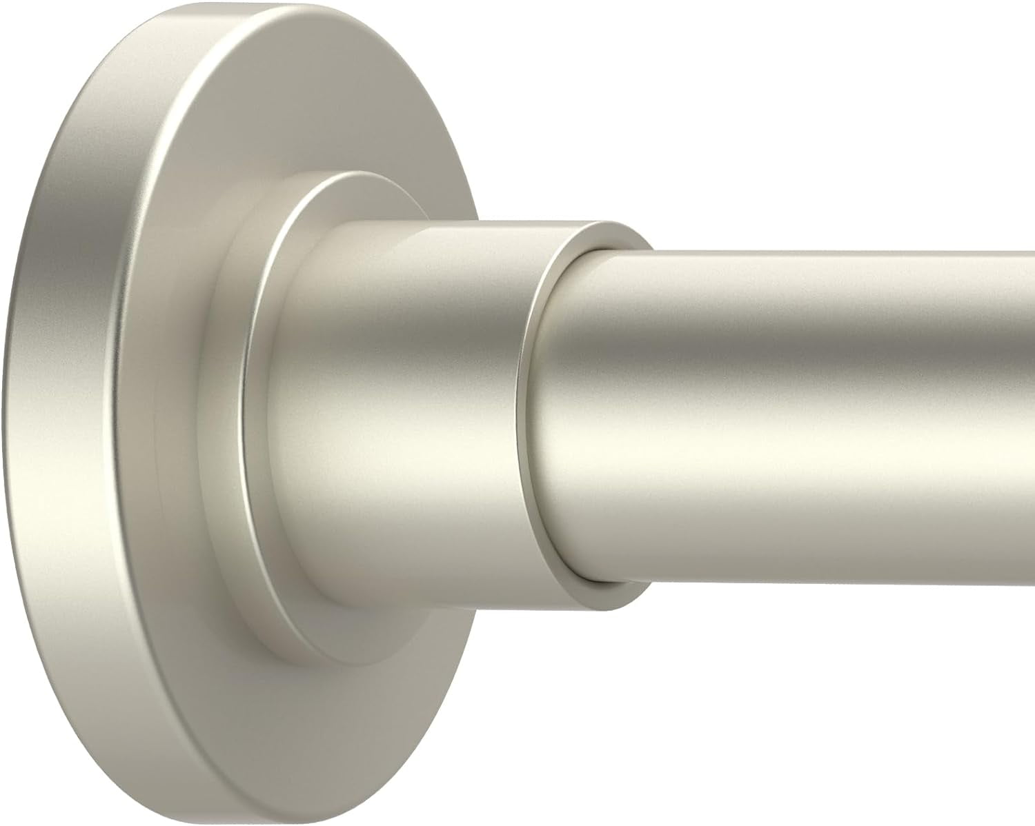 Brushed Nickel Shower Curtain Rods 3180 Inch Sping Tension Shower