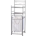 thumbnail image 1 of Brushed Nickel Tower with Hamper, 1 of 5