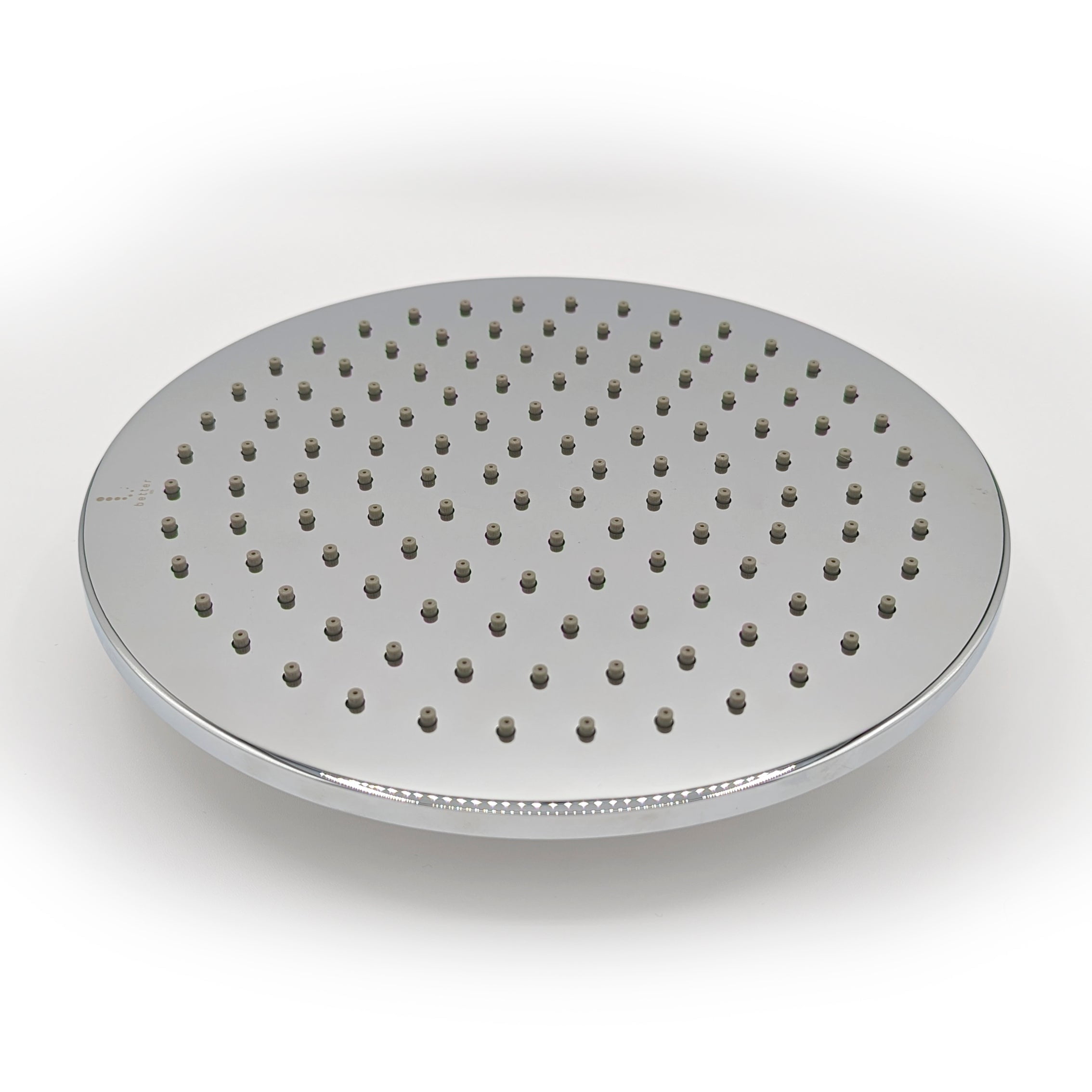 Brushed Nickel Wall Mounted Round Rain Shower Head 8"