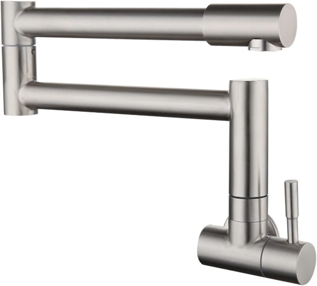 Brushed Pot Filler Faucet, Cold Water Kitchen Faucets, Single Handle