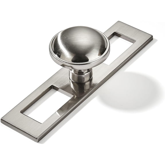Brushed Satin Nickel Knobs 5 Pack Cabinet Hardware