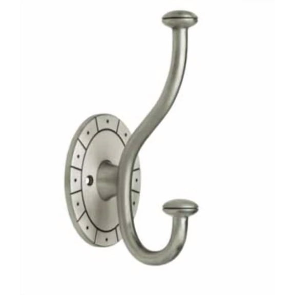 Brushed Satin Pewter Ring Dot Coat Hat Robe Hook