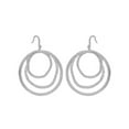 thumbnail image 1 of Brushed Silver Earring, 1 of 1