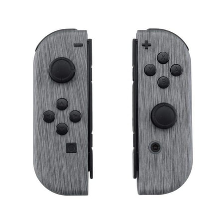 Brushed Silver Switch Custom Joy-Con's Controllers Soft Touch Finish Unique Design