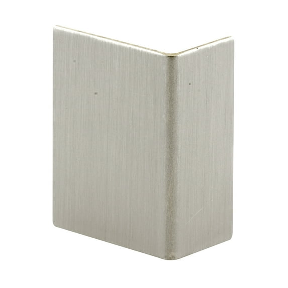 Brushed Stainless, Adhesive Backed Door Edge Guard (5-pack)