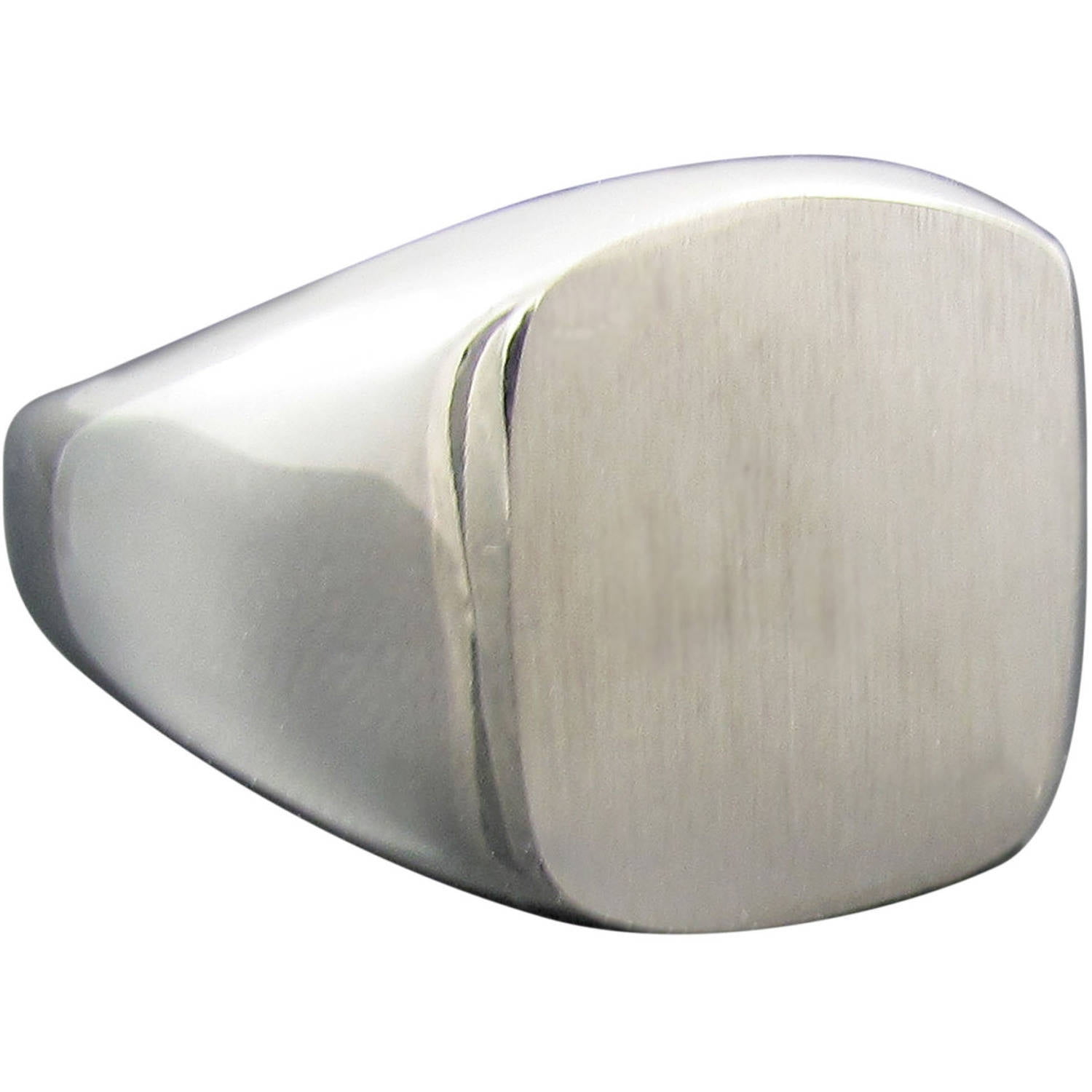 Brushed Stainless Steel ID Ring