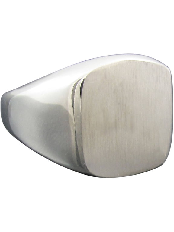 Brushed Stainless Steel ID Ring