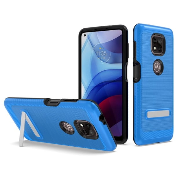 Shockproof Rugged Case For Motorola Moto G Play (2021) - Dual Layer Hybrid, Wireless Charging Compatible