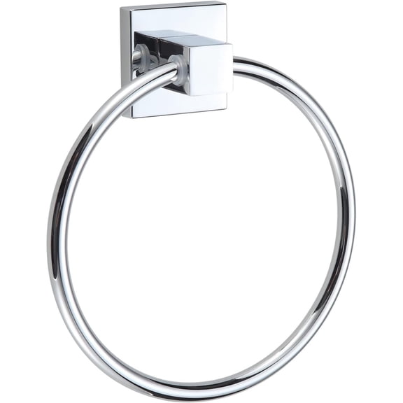 Brushed Towel Ring for Bathroom - Hand Towel Holder for Bathroom Wall - SUS304 Stainless Steel Bathroom Towel Rack Hardware Set - Heavy Duty Towel Hanger for Bath, Kitchen,Sliver