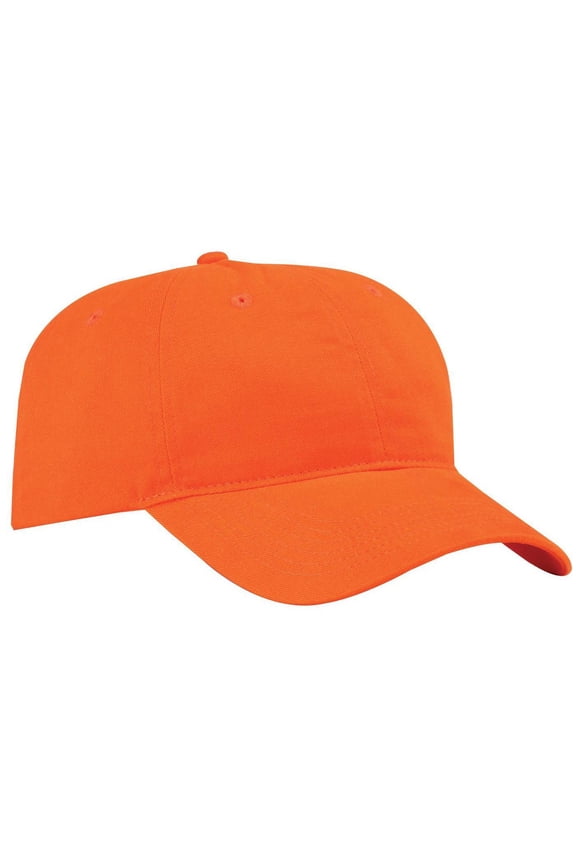 Brushed Twill Low Profile Cap CP77 - Orange