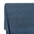 thumbnail image 1 of Brushed Two-Tone Hacci 68" Knit Fabric By The Yard - Blue, 1 of 2