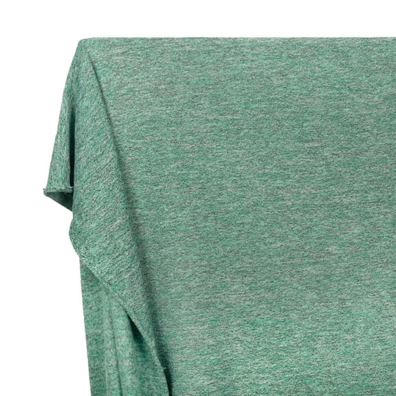 Brushed Two-Tone Hacci 68" Knit Fabric By The Yard - Sage