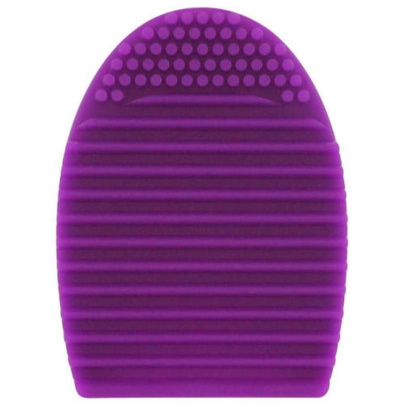 Brushegg Silcone Makeup Brush Cleaning Tool - Purple