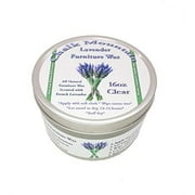 Brushes. 16oz Aromatherapy French Lavender Clear Furniture Finishing Wax.