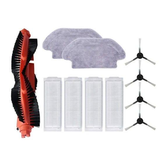 Brushes Mop Cloth Rag Compatible With Xiaomi Mi Robot Vacuum-Mop P STYTJ02YM STYJ02YM Mop-2S XMSTJQR2S Robot Vacuum Cleaner Parts Accessory