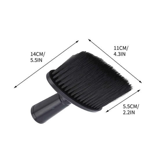 Brushes for Hair and Cleaning, Hairdressing Neck Cleaning Tool for Salon Use with Plastic and Nylon Bristles