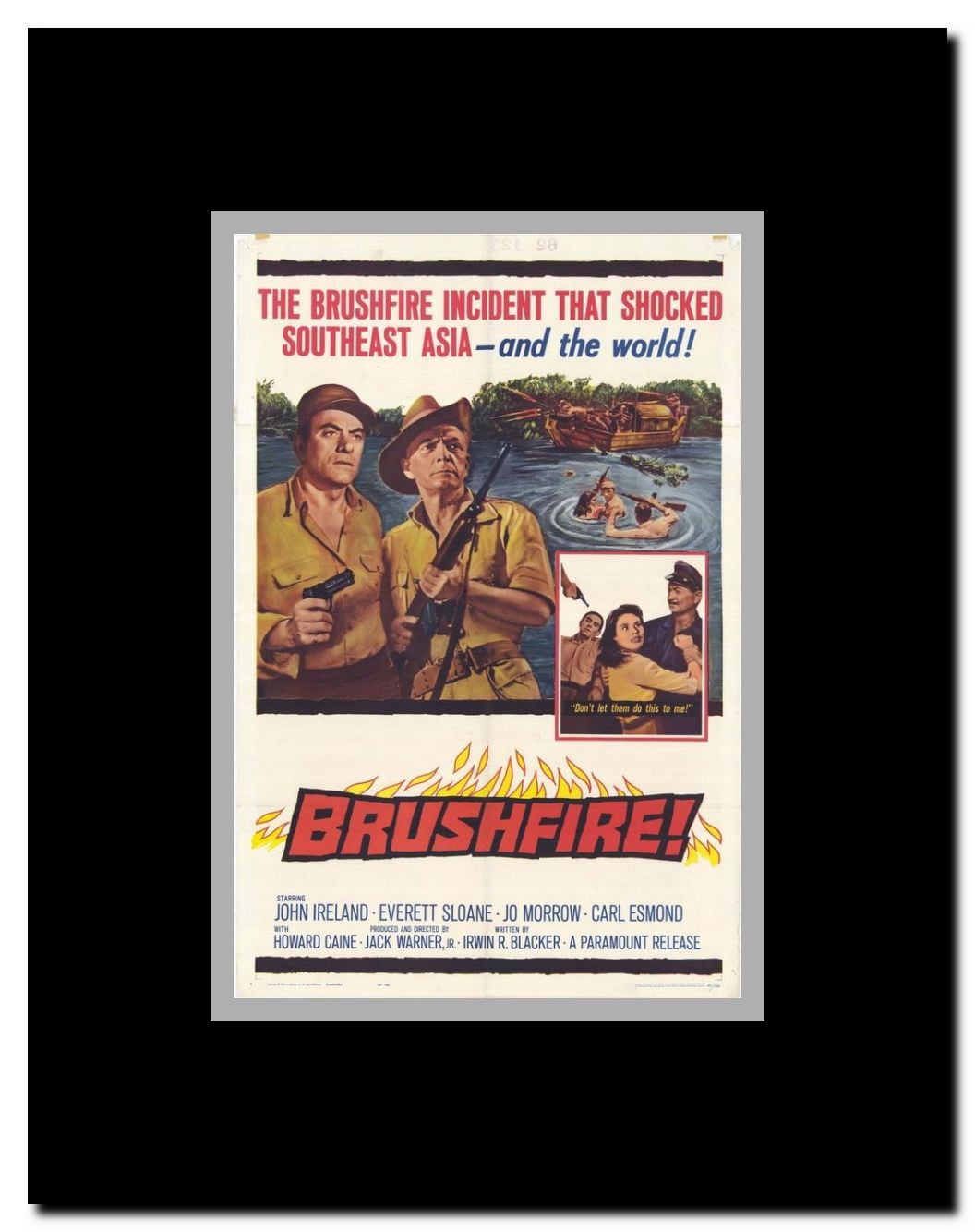 Brushfire Framed Movie Poster