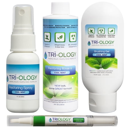 Brushing Gel, Restoring Rinse, Restoring Spray, Treatment Pen Bundle