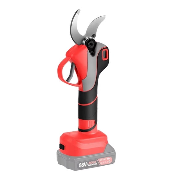 Brushless 28MM Electric Pruning Shear 2 Gears Cordless Ruit Tree Bonsai Pruning Garden Tools With LED For 18V Battery