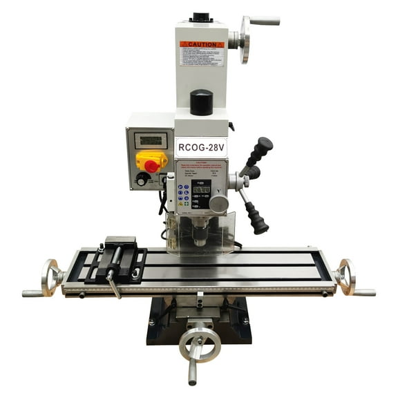 Brushless Benchtop Drilling Milling Machine R8 Taper for Metal Wood Plastic DIY Processing