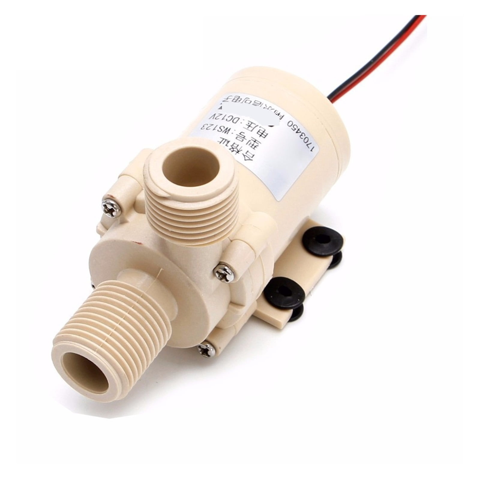 Brushless Circulation Pump Dc 12v/24v,0-110 Degrees Celsius,solar/gas/electric Hot Water Heater,pressurized Booster Submersible ,Dependable & Durable