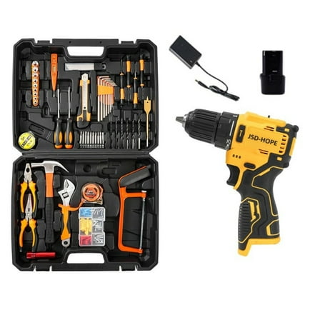 Brushless Cordless Impact Drill/Driver, High Torque Lithium-ion Electric Screwdriver