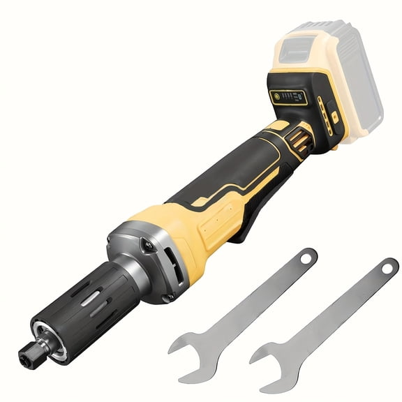 Brushless Die Grinder, 20000 RPM & 1/4" Precision Chuck, Compatible with DEWALT 20V Max Battery, Cordless Rotary Tool for Rust Removal, Grinding, Polishing, Deburring, Tool Only, Battery Not Include