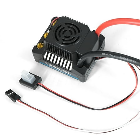 Brushless Esc With 5A/5.8V Bec Electric Speed Controller For 1/8 Rc Car Toy Supplies (120A)