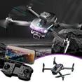 thumbnail image 1 of Brushless Motor 4K Camera Drone - Aerial Photography Drone with Camera - Versatile Quadcopter with Altitude Hold, Headless Mode - Foldable Camera Drone - Remote Control Drone for Adults, 1 of 9