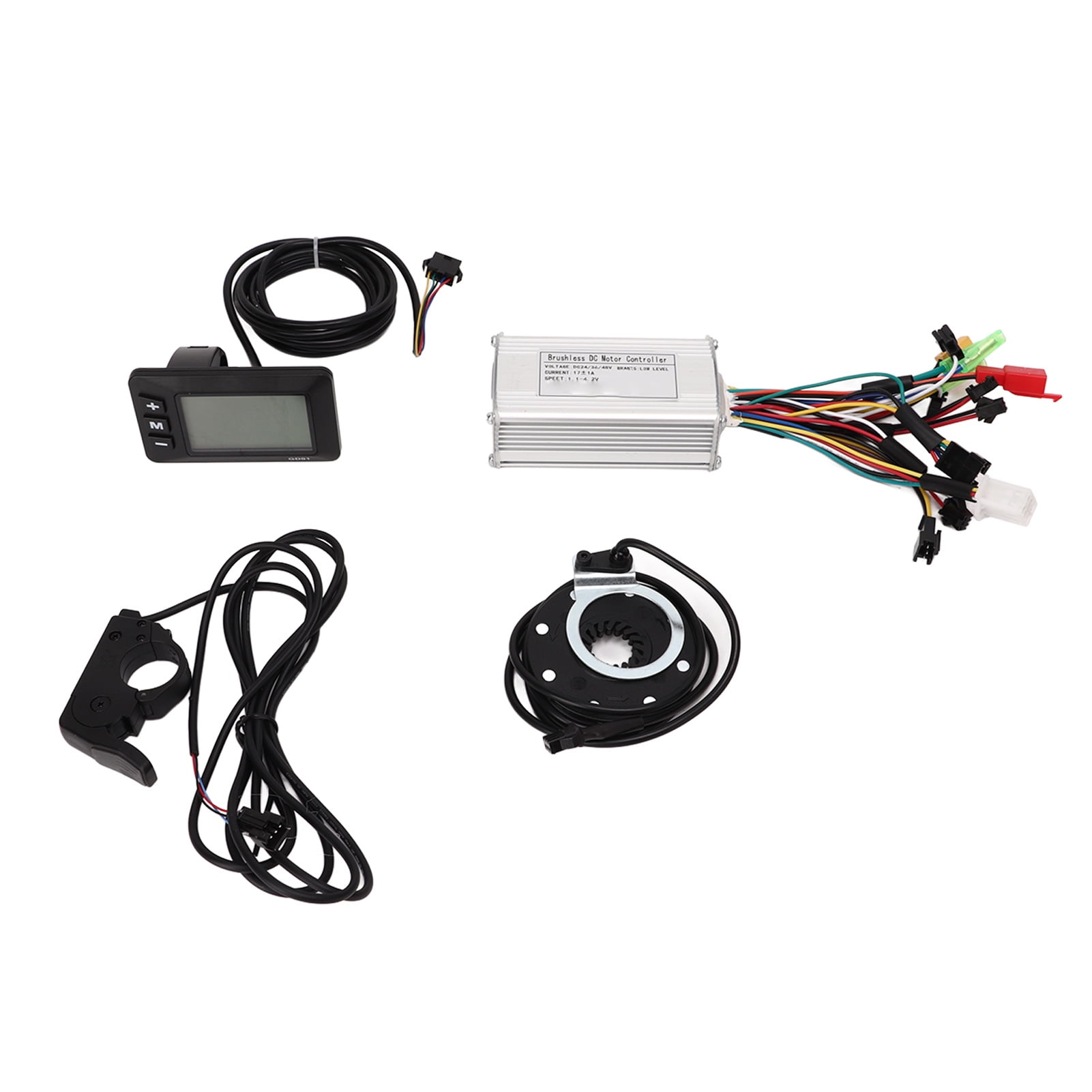 Brushless Motor Controller Kit, PAS 24V 36V 48V Motor Controller Kit For Electric Bike