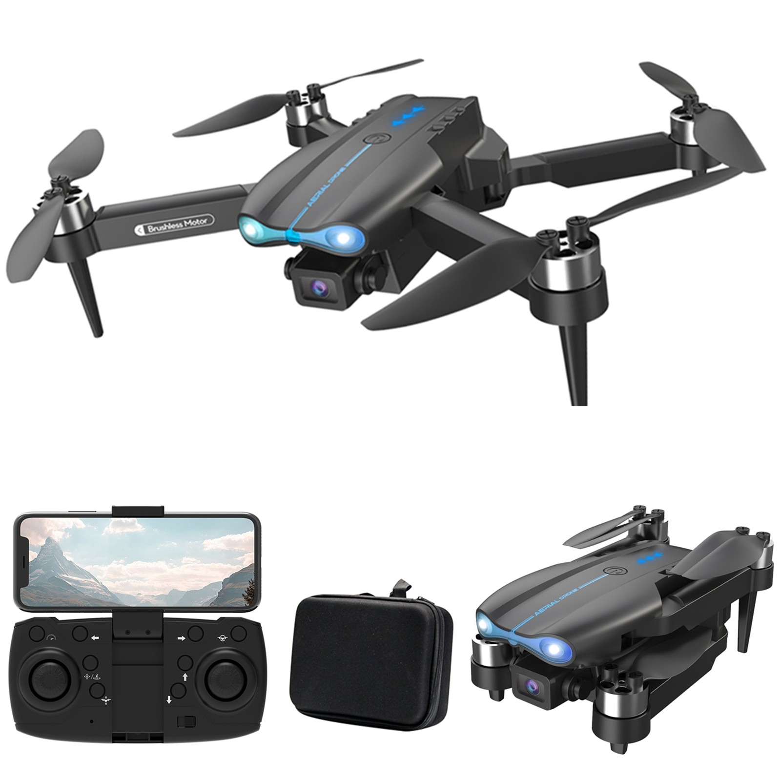Brushless Motor Drone With 1080P Camera Optical Flow Dual Camera 360 Brushless Motor Drone With 1080P Camera Optical Flow Dual Camera 360