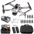 Brushless Motor Drone, 4K Camera Drones for Adults, FPV Foldable RC