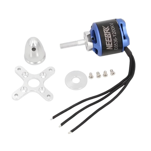 Brushless Motor Outer Rotor RC Drone Multirotor Quadcopter DIY Parts,D3536 1200KV Brushless Motor Outrunner Motor 12mm Outer Diameter 2S for RC Drone Multirotor Quadcopter DIY FPV Aircr