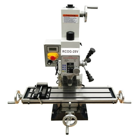 Brushless Precision Milling and Drilling Machine Bench Milling Machine Bench Drill Variable Speed 110V for Metal Wood Plastic working DIY Fine Processing 30.5-37.8"