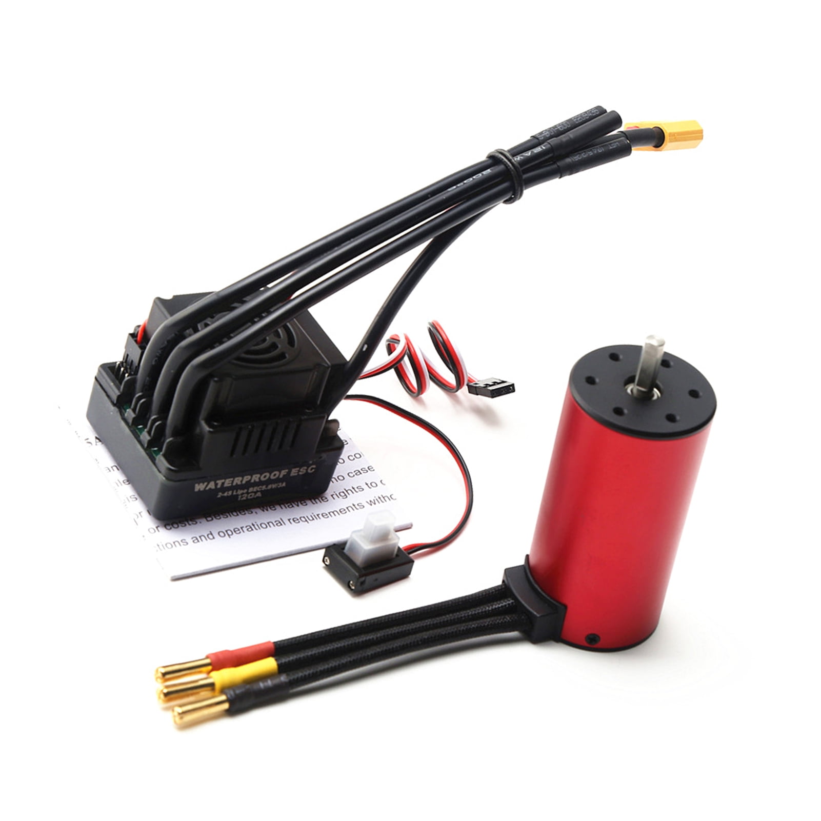 Brushless S3670 2850KV Brushless Motor Sensorless Waterproof Motor And ...