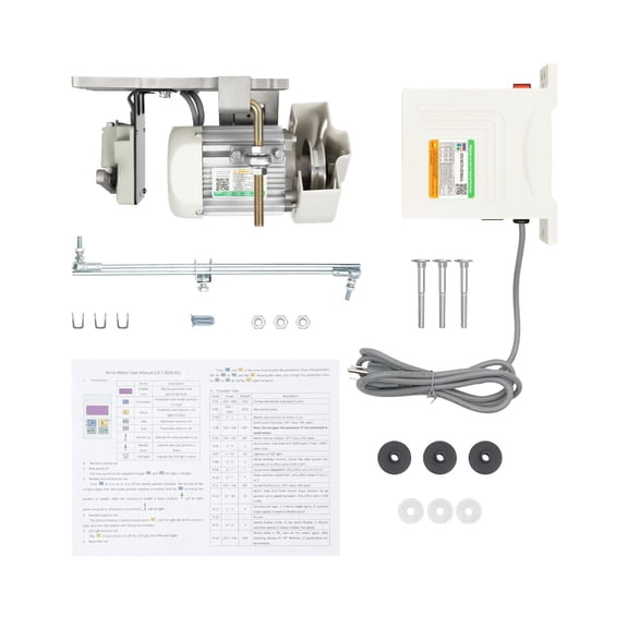 Brushless Sewing Machine Servo Motor, Electric Brushless Servo Motor, Split Motor and Controller for Industrial Sewing