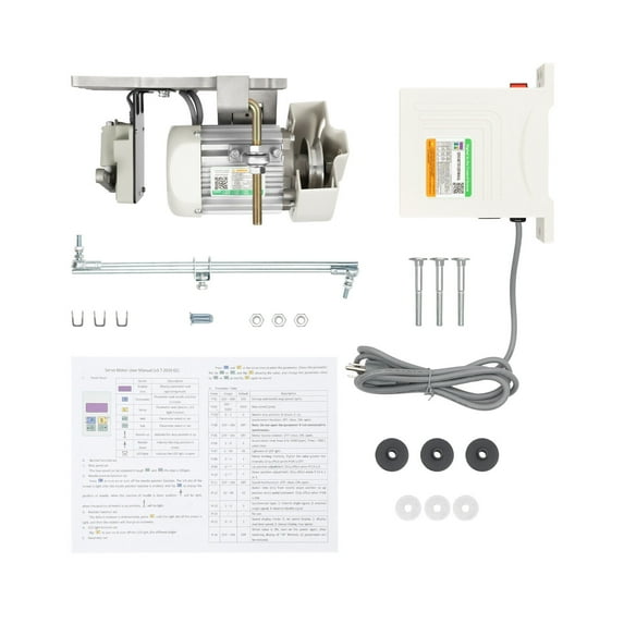 Brushless Sewing Machine Servo Motor, Electric Brushless Servo Motor, Split Motor and Controller for Industrial Sewing
