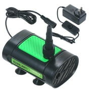 Brushless Submersible Water Pump 30W Ultra Quiet Fountain Water Pump 7L/Min With 10Ft High Lift 3 Size Nozzle For Pond Aquarium Fish Hydroponics