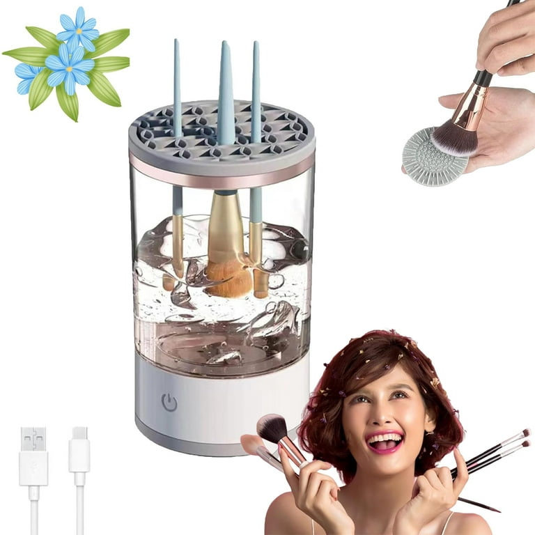  Electric Makeup Brush Cleaner- Catcan Make Up Brush Cleaner  Machine for Portable Automatic USB Cosmetic Brush Cleaner Tools, Brush  Cleaner Spinner for All Size Beauty Makeup Brushes : Beauty & Personal