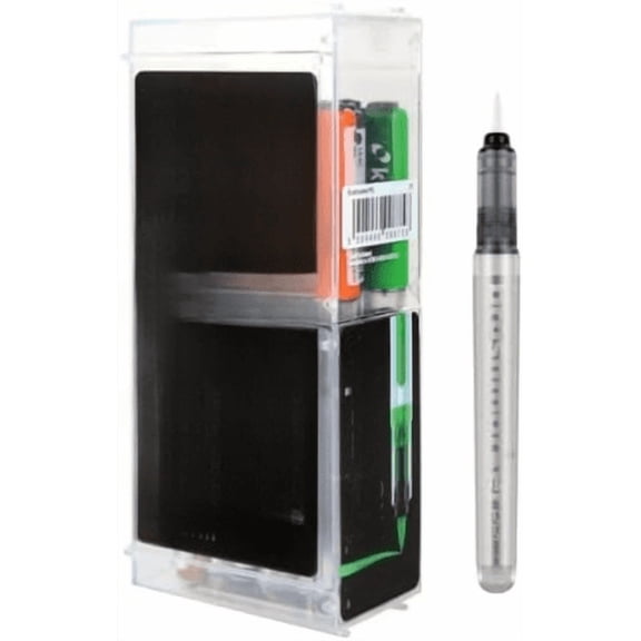 Brushmarker Pro 12pc Basic Colors brush tip markers Set, Blendable, Water-Based, Brush Markers for Adults and Artists, 11 Colors + Colorless Blender, Adult Markers for Coloring Books and more$$Office