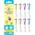 thumbnail image 1 of Brushmo Kids Compact Replacement Toothbrush Heads Compatible with Philips Sonicare Kids HX6032 & HX6042, Ultra Soft DuPont Bristles, BM638, 8-Pack (Ages 3+) Multi-Color, 1 of 7