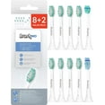Brushmo Philips Sonicare Compatible Toothbrush Refill Value Pack (8+2