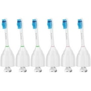 Brushmo Sensitive Replacement Toothbrush Heads for Philips Sonicare e-Series HX7052, 6 Pack