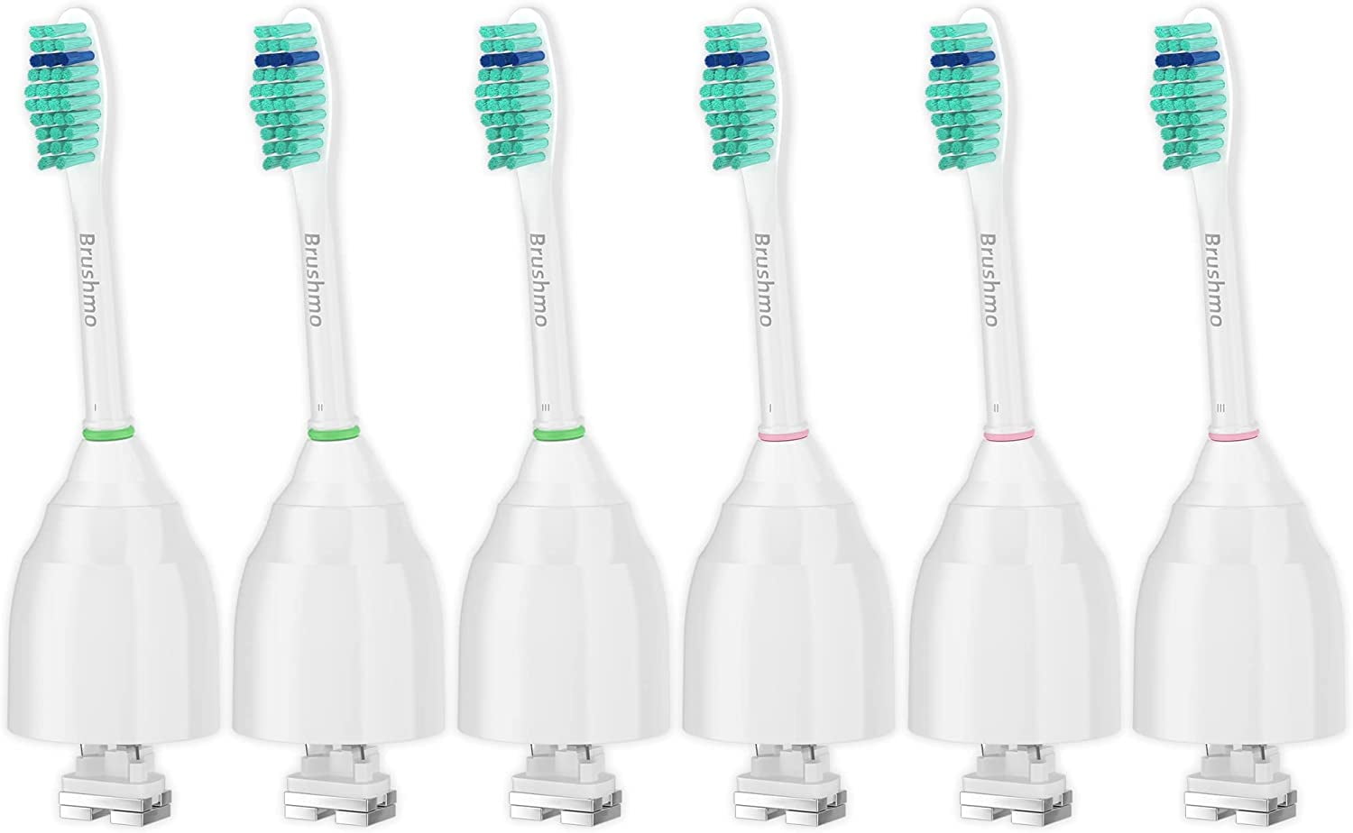 Brushmo Standard Size Replacement Toothbrush Heads Compatible with