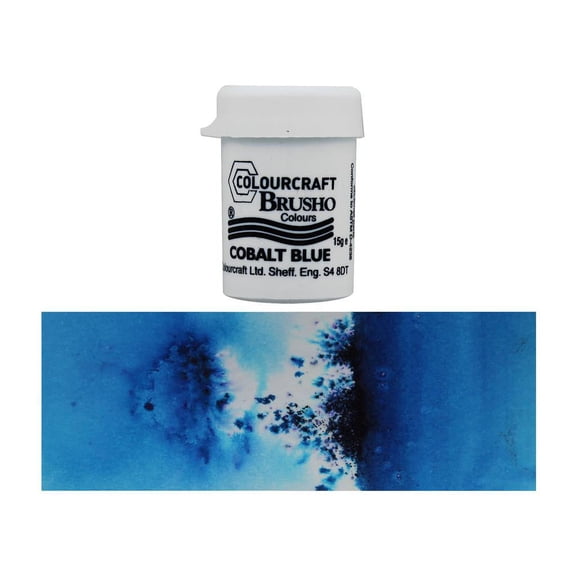 Brusho Crystal Colour 15g-Cobalt Blue