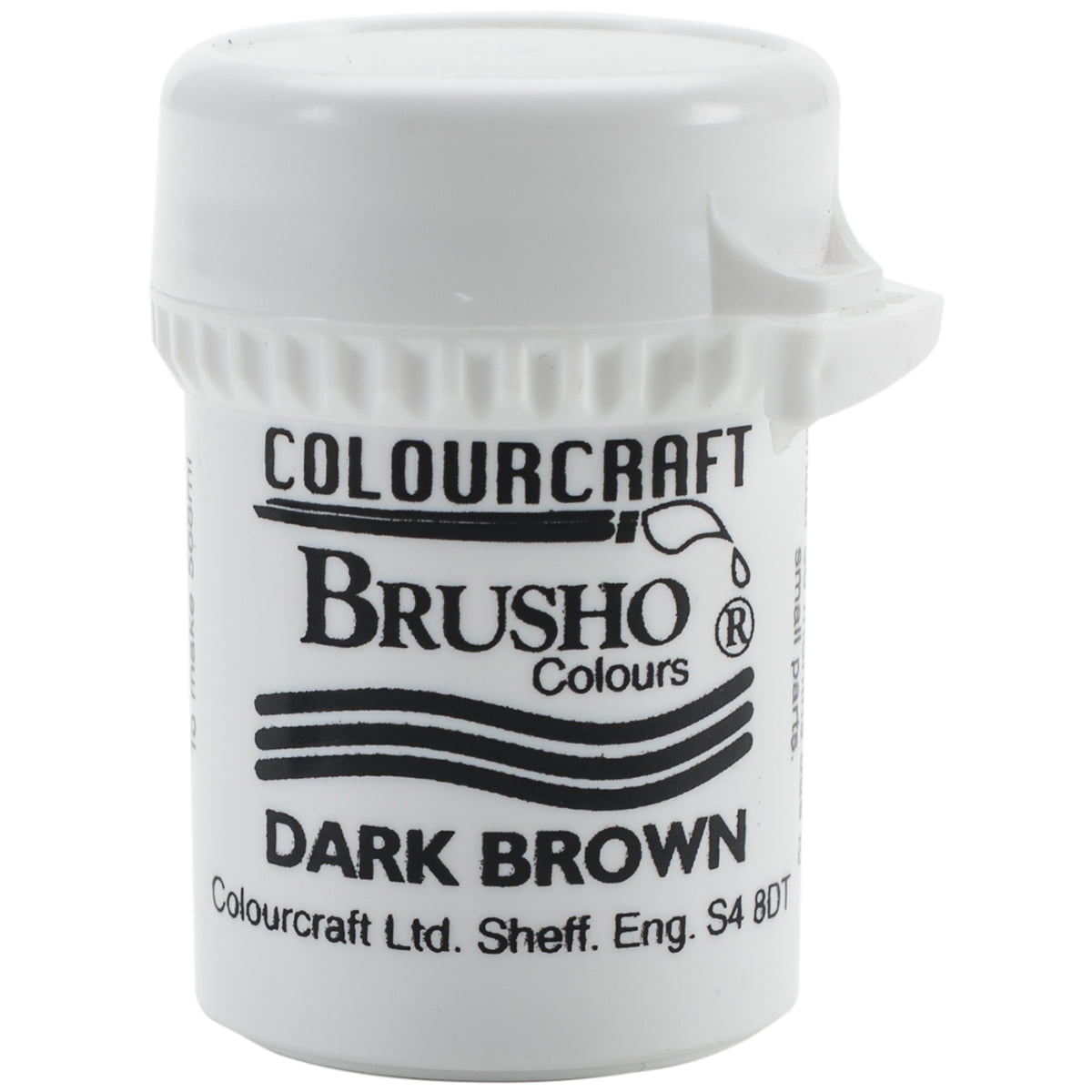 Brusho Crystal Colour 15g-Dark Brown