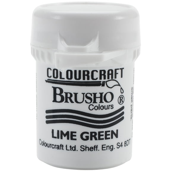 Brusho Crystal Colour 15g-Lime Green